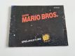 NES Super Mario Bros. NOE Manual