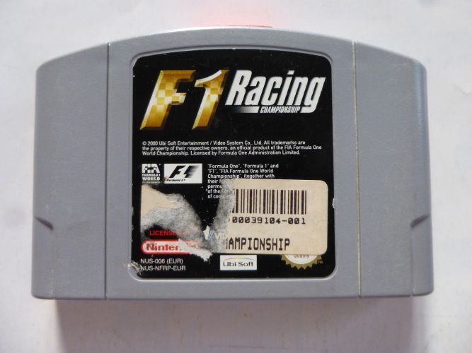 N64 F1 Racing Championship N64 F1 Racing Championship
