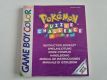 GBC Pokemon - Puzzle Challenge NEU6 Manual