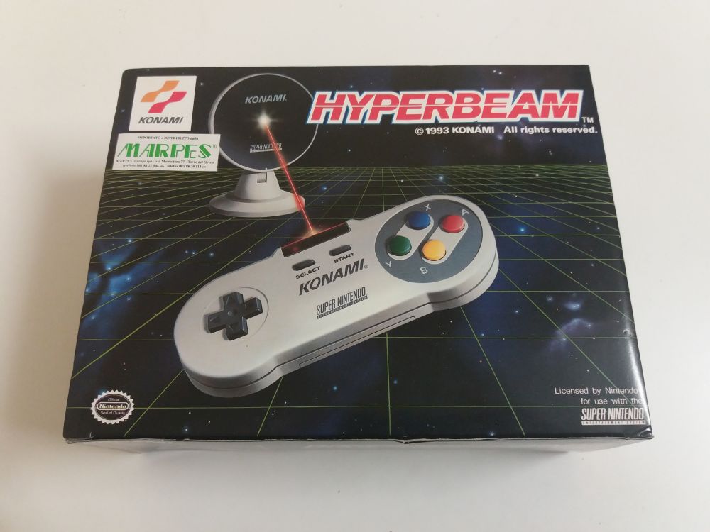 SNES Konami Hyperbeam Wireless Controller SNES Konami Hyperbeam Wireless Controller